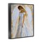 Stupell Industries Holy Angel In White Framed Giclee, design by Franklyn Gregory